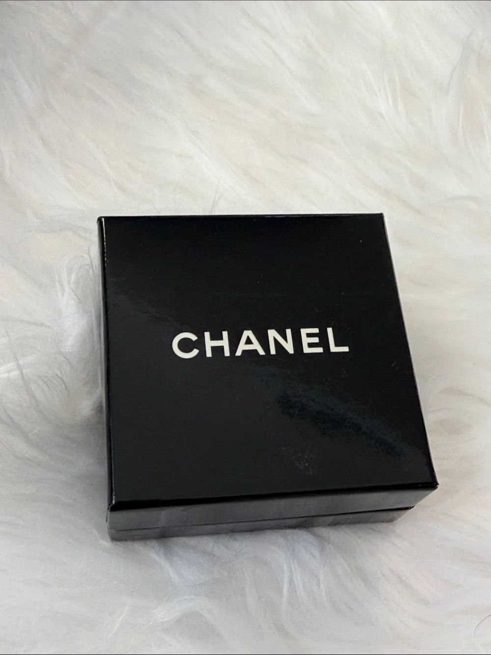 Chanel Gold-Tone CC Button Earrings Authentic ✨